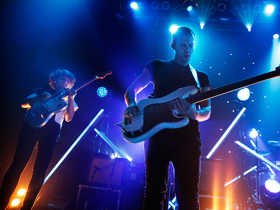 M83, performing live at the 9:30 Club, in Washington, D.C.