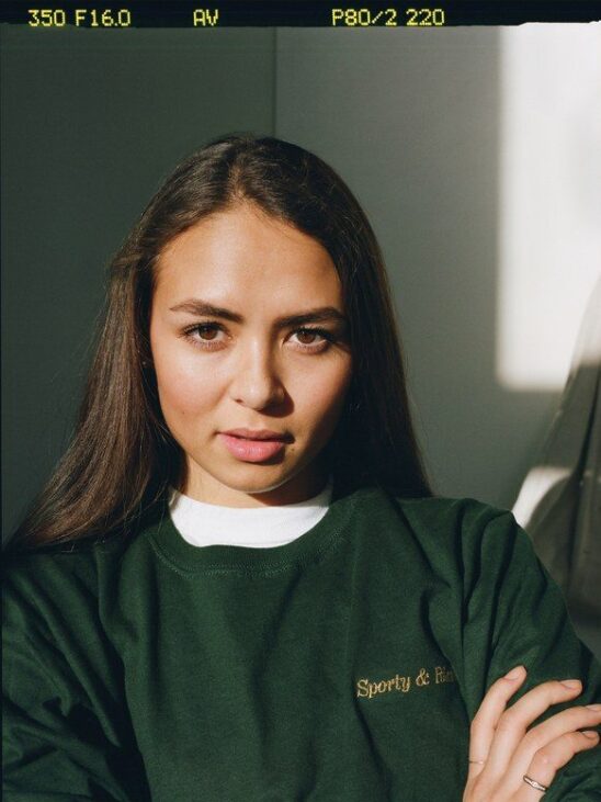 Emily Oberg Transports Us into a ‘90s Oasis of Sporty Elegance