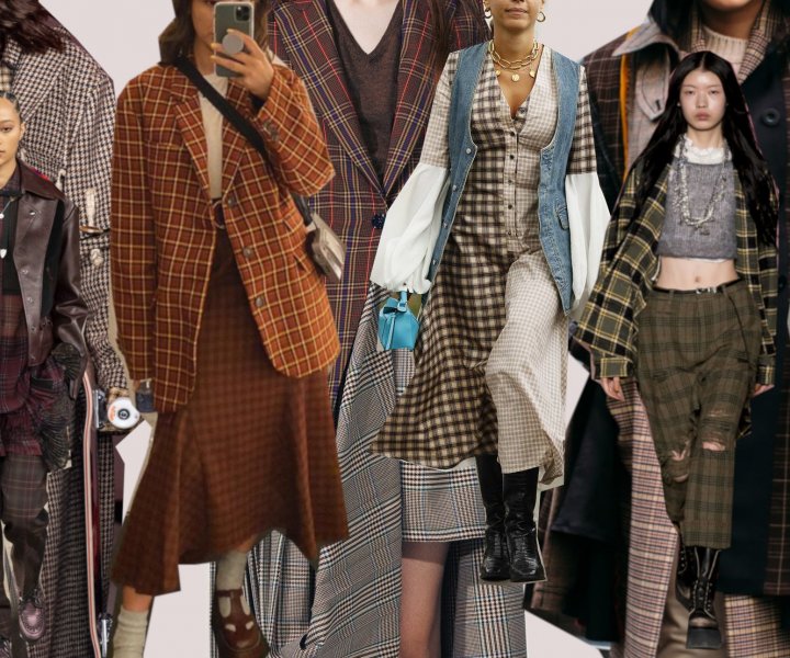 It’s time to break away from the restrictive ideas of minimalist fashion, and explore the new season’s style trends without boundaries. A trend that has been emerging from this maximal evolution is the clashing of a classic fall print: plaid. 